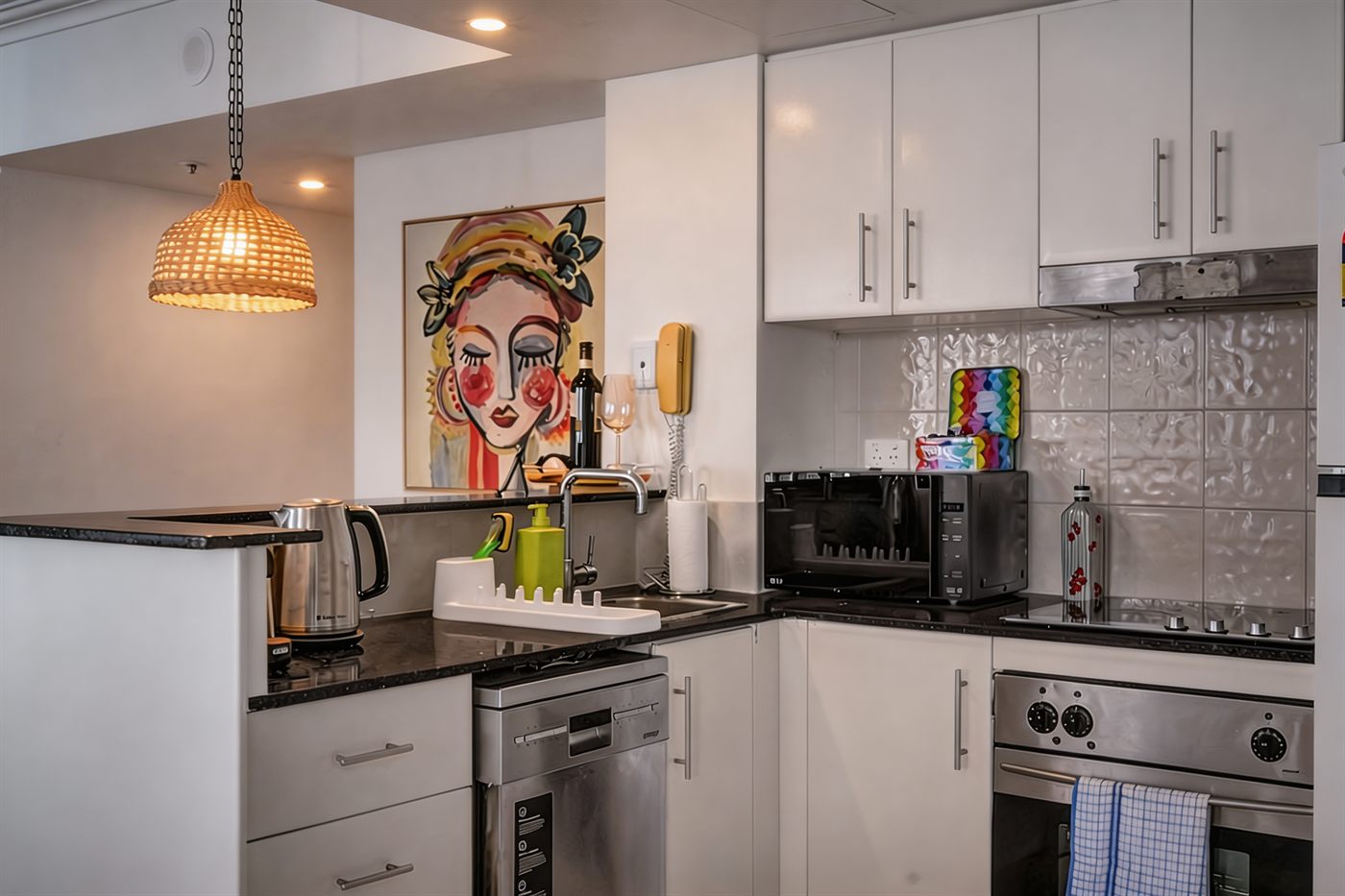 Equipped kitchen at Mantra 2201